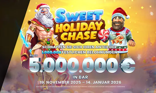 Komm zur Cash-Preis-Bescherung!